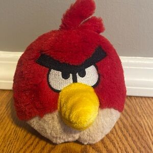 Rovio Angry Birds Red Bird Plush 5" Stuffed Toy Commonwealth 2010